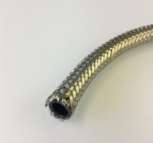 Shielding braid with nylon former